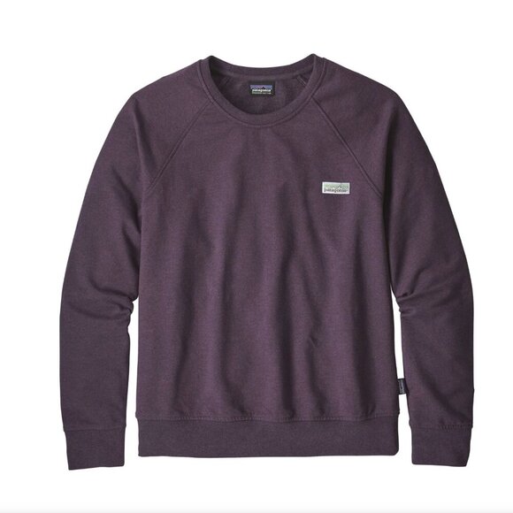 Patagonia Tops - Patagonia: Women's  P-6 Label Organic Cotton Ahnya Crew Sweatshirt Purple sz Med